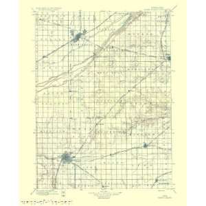  USGS TOPO MAP GRAND ISLAND QUAD NEBRASKA (NE) 1897