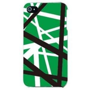  Second Skin iPhone 4S Print Cover Clear (Rock Homage/Green 