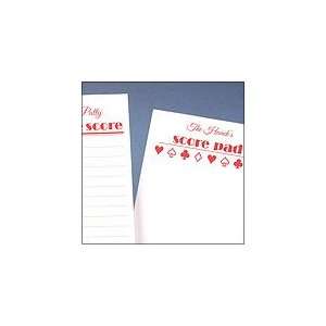  Score Pads for Card Games, 3 Personalized Pads, 300 Sheets 