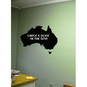  Instant Chalkboard Australia Map
