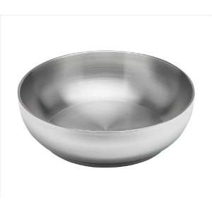   Wall Insulated 19 Inch Round Bowl, Stainless Steel