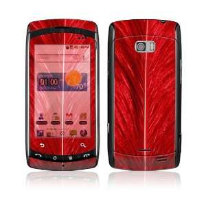  LG Ally VS740 Skin Decal Sticker   Red Feather Everything 