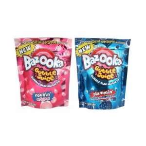 Bazooka Bubble Juice Gum Nuggets, 18 count  Grocery 