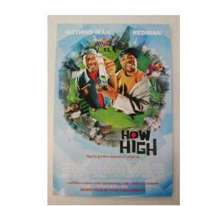  Method Man Redman How High Poster 