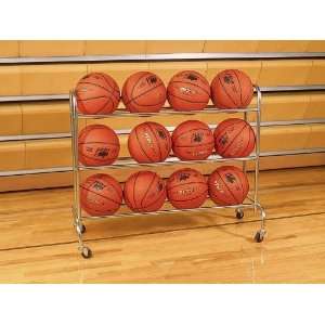  12 Ball Basketball Cart