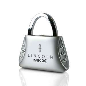 Lincoln MKX Clear Crystals Purse Shape Key Chain