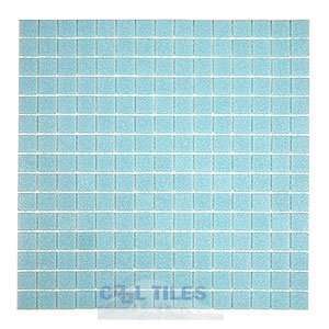  Classic cartglass 3/4 glass tile in light blue 12 7/8 x 