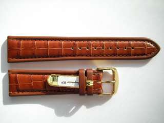   brown alligator Imperator watch band 22 mm ~ NEW high quality  