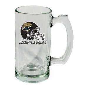   Jaguars Beer Mug 13oz Glass Sports Tankard