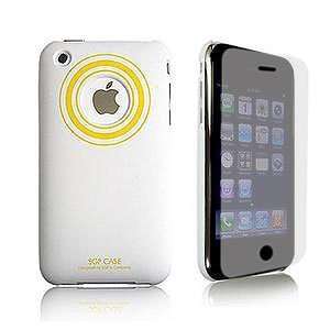  SGP Ultra Thin Art Yellow (with Crystal Film) for iPhone 