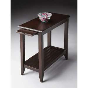  Chairside Table by Home Gallery Stores   Merlot (3025022 