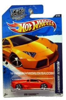 10 Hot Wheels HW Garage #71 Lamborghini Reventon game  