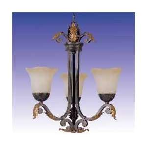 Noble Collection Three Light Chandelier