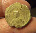   7ce.AD.ancie​nt Lead Bulla with monogram. Christian from Holy Land
