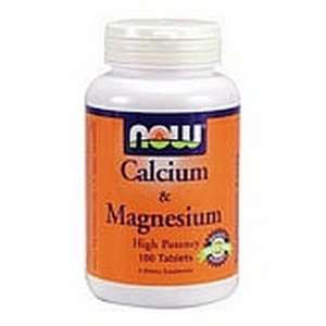  Now Foods Calcium/magnesium 500/250mg, 100 Tablets Health 