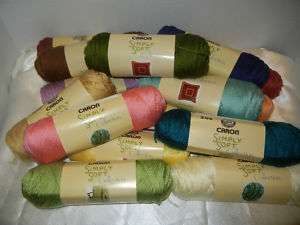 Caron Simply Soft Collection Yarn 3oz Sks Choose Color  