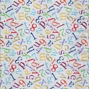   and Numbers on White by Alexander Henry Fabrics Arts, Crafts & Sewing