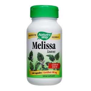  Natures Way  Melissa, Leaves, 100 capsules Health 