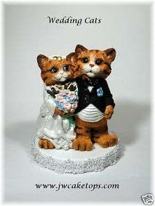 Cats Wedding Cake Topper 51CAO Dozens of Animal Tops  