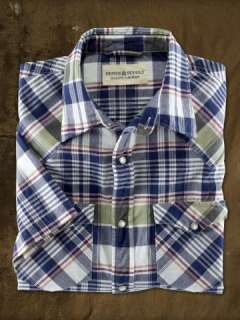Blue Madras Shirt   Denim & Supply Classic Fit   RalphLauren
