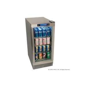  EdgeStar 84 Can Outdoor Beverage Refrigerator   Stainless 