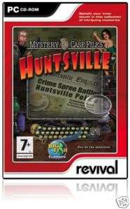 Mystery Case Files Huntsville PC GAME for XP VISTA NEW  