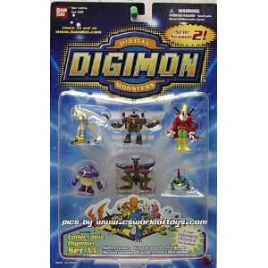  Digimon Collectable Figures Set 15 Toys & Games