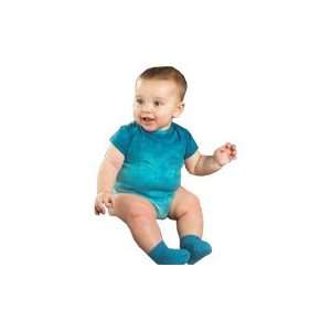  Organic Baby Blue Tie Dye Body Suits 0 6   1 pc,(Maggies 