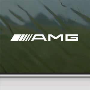 Mercedes Benz White Sticker C230 SL E Diesel AMG Laptop 