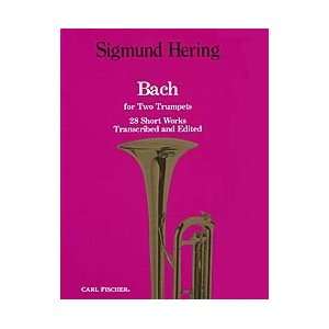  Bach for Two Trumpets Musical Instruments