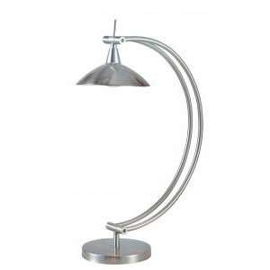  Kenroy Adrian Desk Lamp in Brushed Steel