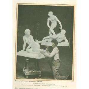  1907 Sculptor George Grey Barnard illustrated Everything 