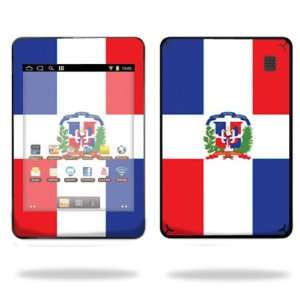   for Velocity Micro Cruz T408 Tablet Skins Dominican flag Electronics