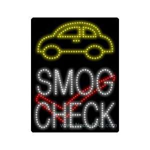 Smog Check Outdoor LED Sign 31 x 24