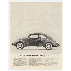   Volkswagen Beetle Bug Dont Shakedown Cruise Print Ad