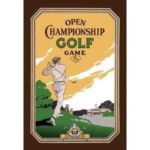  Vintage Art Open Championship Golf Game   00900 4