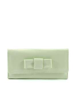 Mint Green (Green) Green Patent Bow Purse  239653037  New Look