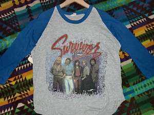 Vintage Survivor Original Vital Signs Tour Shirt 84 85  