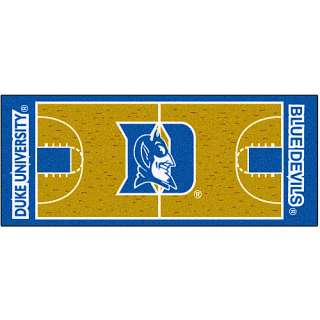Duke Blue Devils Home Decor Fanmats Duke Blue Devils Basketball Court 