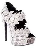 Philipp Plein Python Skin Heel   Biondini   farfetch 