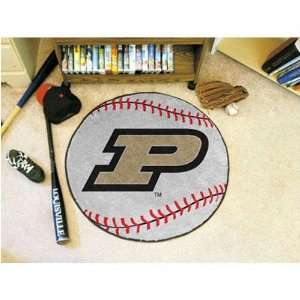 Purdue Boilermakers NCAA Baseball Round Floor Mat (29)  