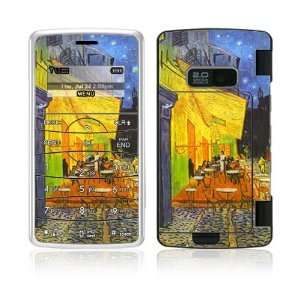  LG enV2 VX9100 Skin Decal Sticker Cover   Cafe at Night 