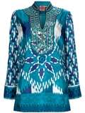 Tory Burch Night Sky Kaftan Top   Tessabit   farfetch 