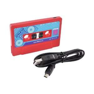  Red Cassette Tape OEM IMIXID Universal 3 Port USB Hub w Mini 