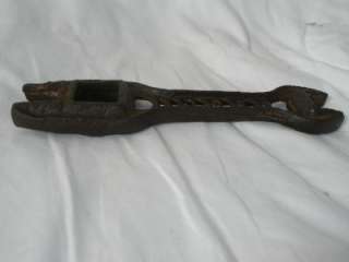 Antique John Deere Wrench   Cast Iron Cut Out   Tractor Implement 