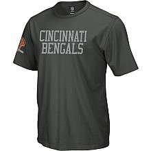 Reebok Cincinnati Bengals Vintage Applique T Shirt   