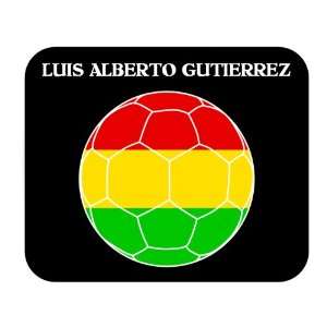  Luis Alberto Gutierrez (Bolivia) Soccer Mouse Pad 