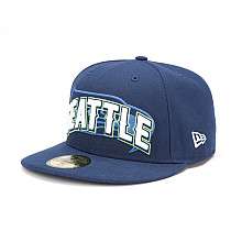 Mens New Era Seattle Seahawks Draft 59FIFTY® Structured Fitted Hat 