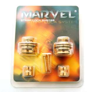 Marvel Gold Strap Lock System Button   Easy to Use  