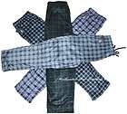 New NAUTICA mens COZY Fleece LOUNGE Pants Pajama Blue Gray Sleepwear 